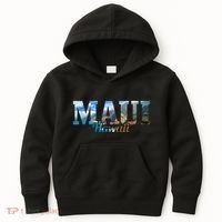 Maui Hawaii Hawaiian Islands Surf Surfing Surfer Gift Kids Hoodie thumb 0
