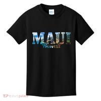 Maui Hawaii Hawaiian Islands Surf Surfing Surfer Gift Kids T-Shirt thumb 0