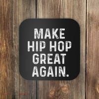 Make Hip Hop Great Again 90s Rap Christmas Gift Coaster thumb 0