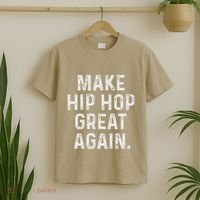 Make Hip Hop Great Again 90s Rap Christmas Gift T-Shirt thumb 2