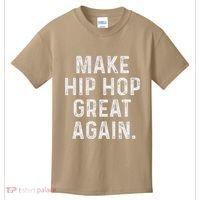 Make Hip Hop Great Again 90s Rap Christmas Gift Kids T-Shirt thumb 0
