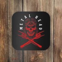 Metal Head Heavy Metal Death Metal Coaster thumb 0