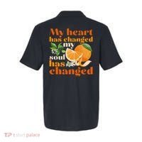 My Heart Has Changed My Soul Has Changed Front & Back Polo thumb 1