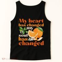 My Heart Has Changed My Soul Has Changed Front & Back Tank Top thumb 5