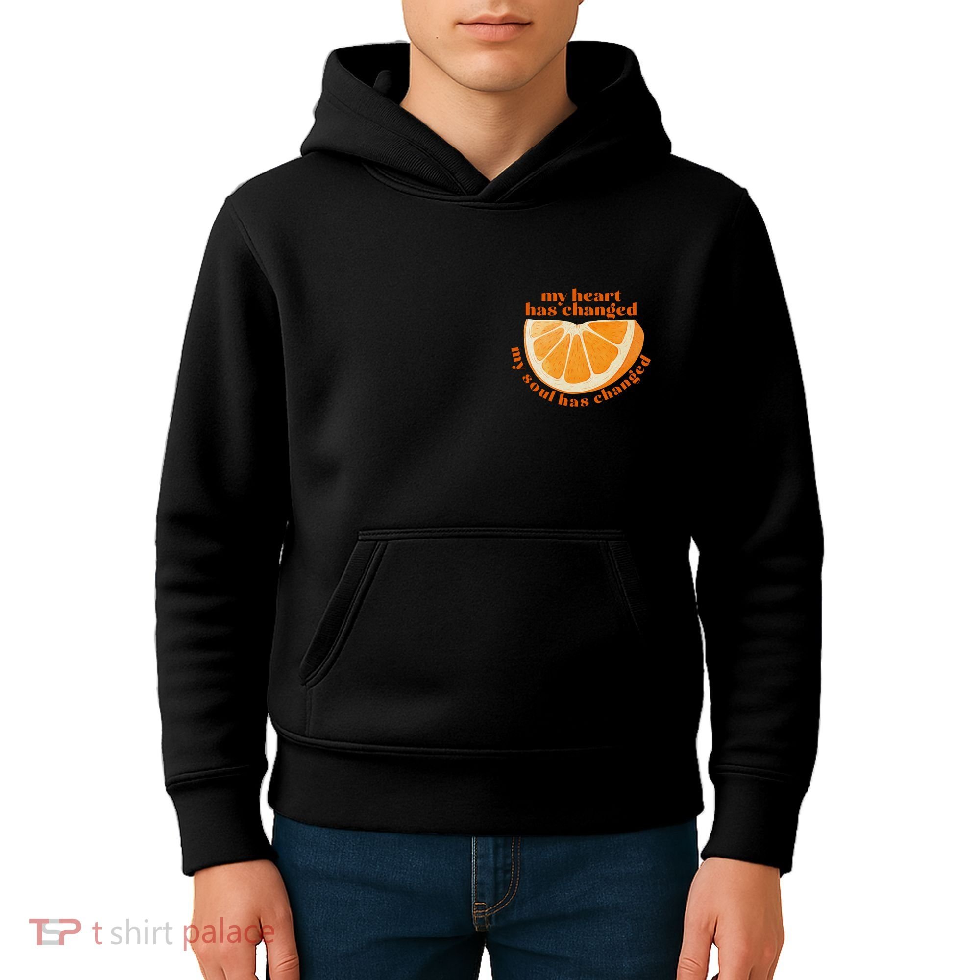 My Heart Has Changed My Soul Has Changed Front & Back Kids Hoodie
