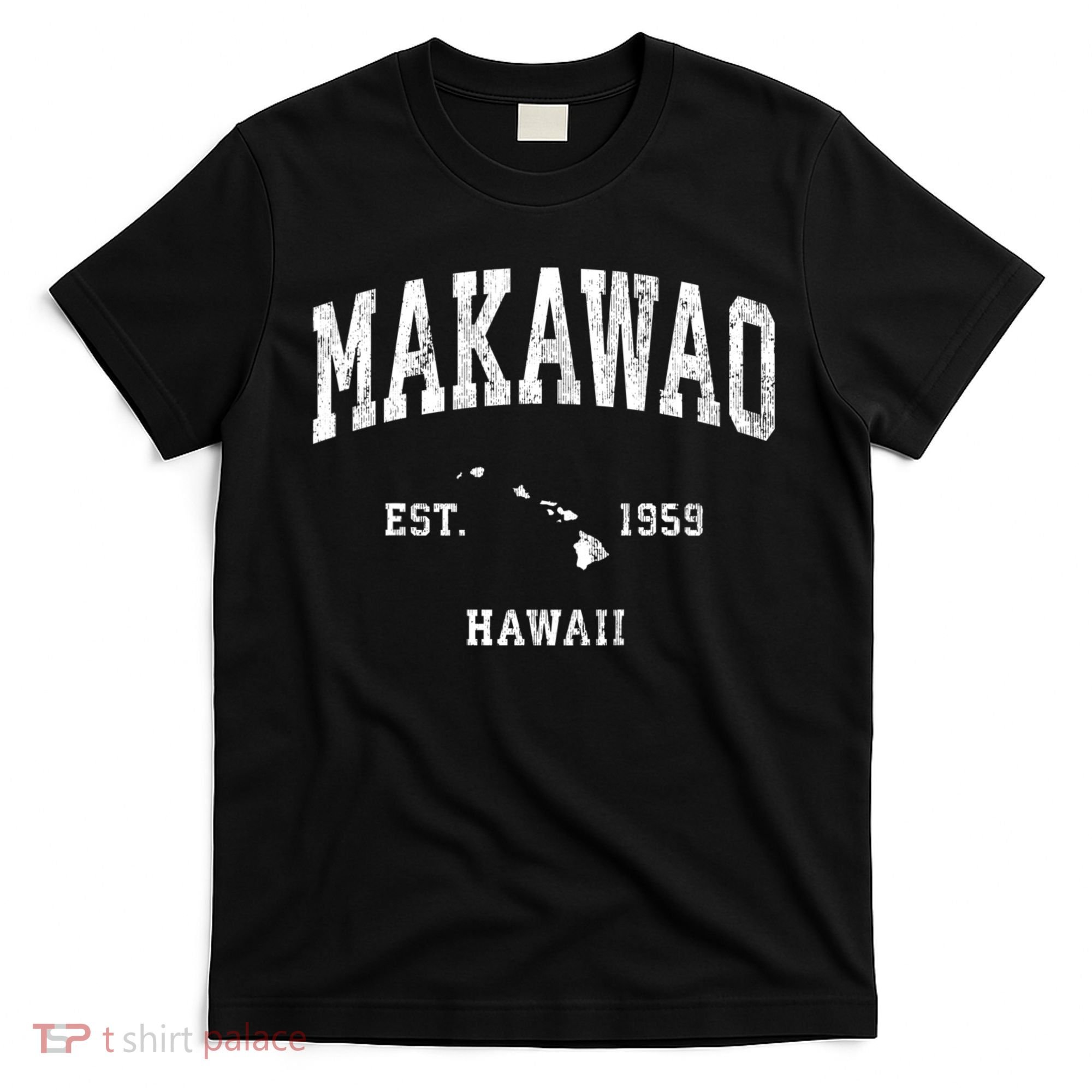Makawao Hawaii Hi Vintage Athletic Sports T-Shirt