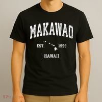 Makawao Hawaii Hi Vintage Athletic Sports T-Shirt thumb 3