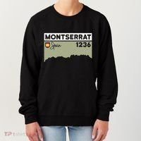 Montserrat Height Hike Monastery Barcelona Spain Hiking Women's Sweatshirt thumb 0