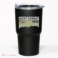 Montserrat Height Hike Monastery Barcelona Spain Hiking Tumbler thumb 0