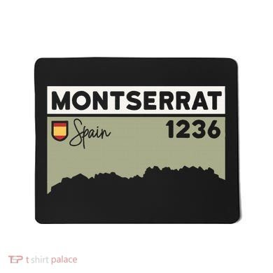 Montserrat Height Hike Monastery Barcelona Spain Hiking Mousepad