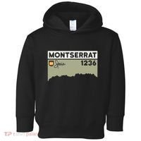 Montserrat Height Hike Monastery Barcelona Spain Hiking Toddler Hoodie thumb 0