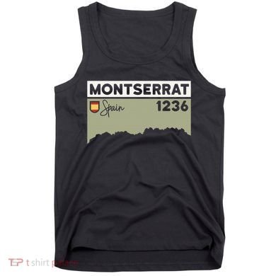 Montserrat Height Hike Monastery Barcelona Spain Hiking Tank Top