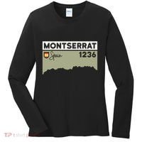 Montserrat Height Hike Monastery Barcelona Spain Hiking Women's Long Sleeve Shirt thumb 0