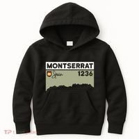Montserrat Height Hike Monastery Barcelona Spain Hiking Kids Hoodie thumb 0