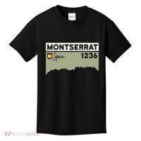 Montserrat Height Hike Monastery Barcelona Spain Hiking Kids T-Shirt thumb 0