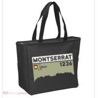 Montserrat Height Hike Monastery Barcelona Spain Hiking Tote Bag thumb 2