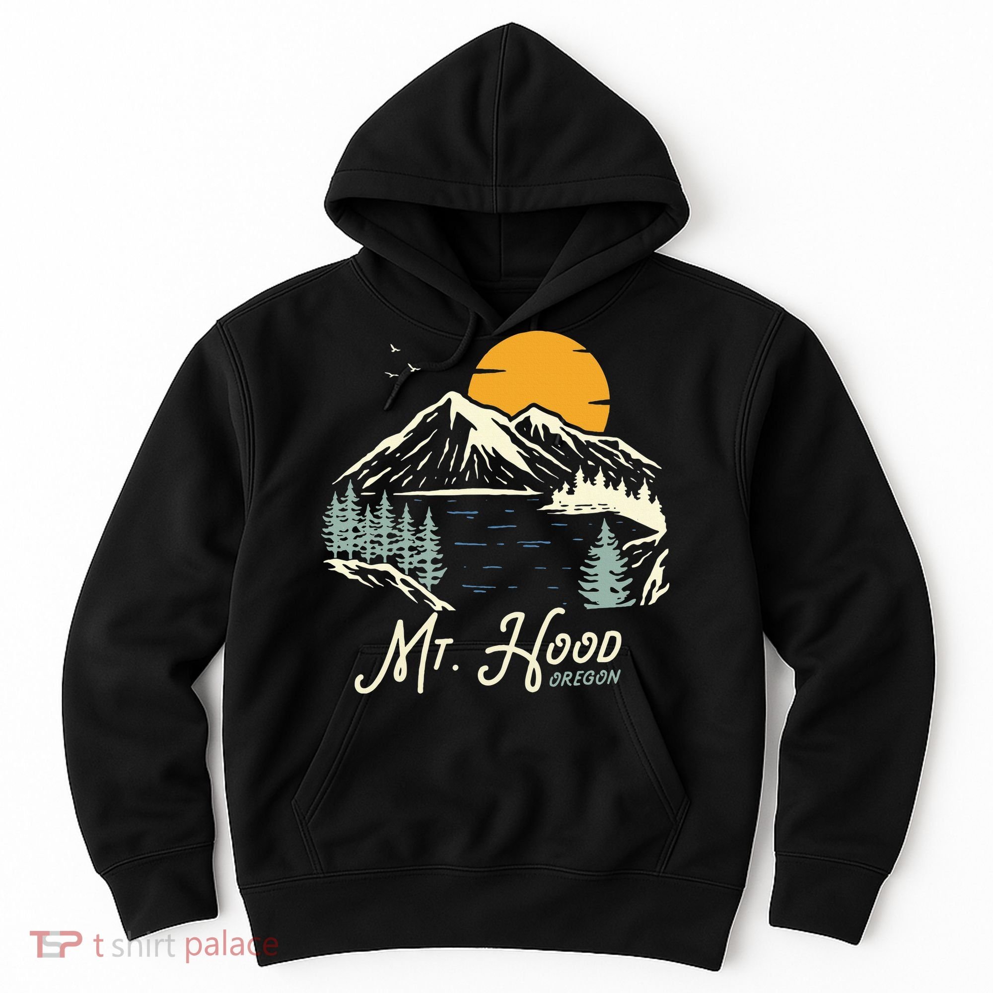 Mount Hood  Hiking & Outdoor Oregon Hoodie