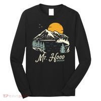 Mount Hood  Hiking & Outdoor Oregon Long Sleeve Shirt thumb 0