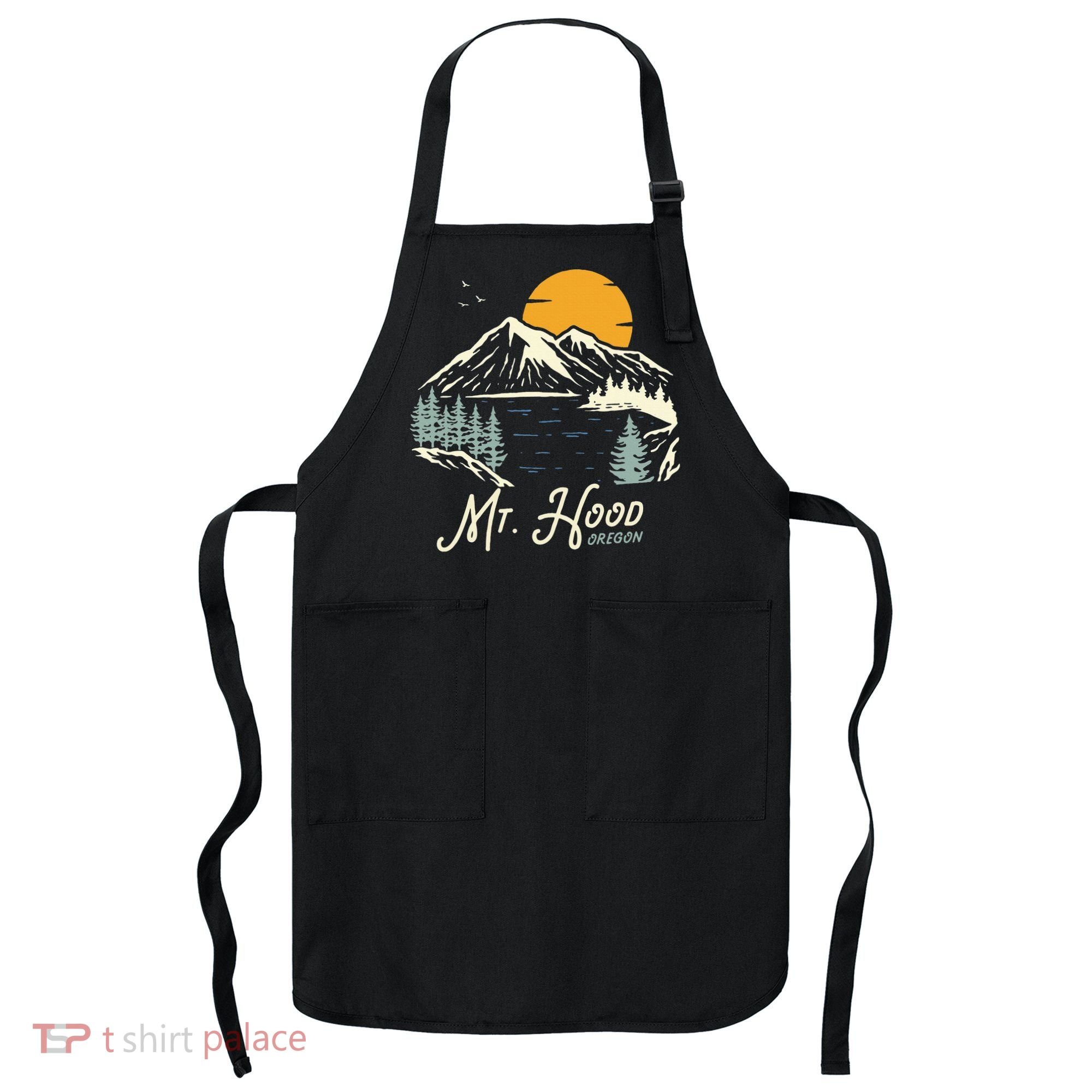 Mount Hood  Hiking & Outdoor Oregon Apron