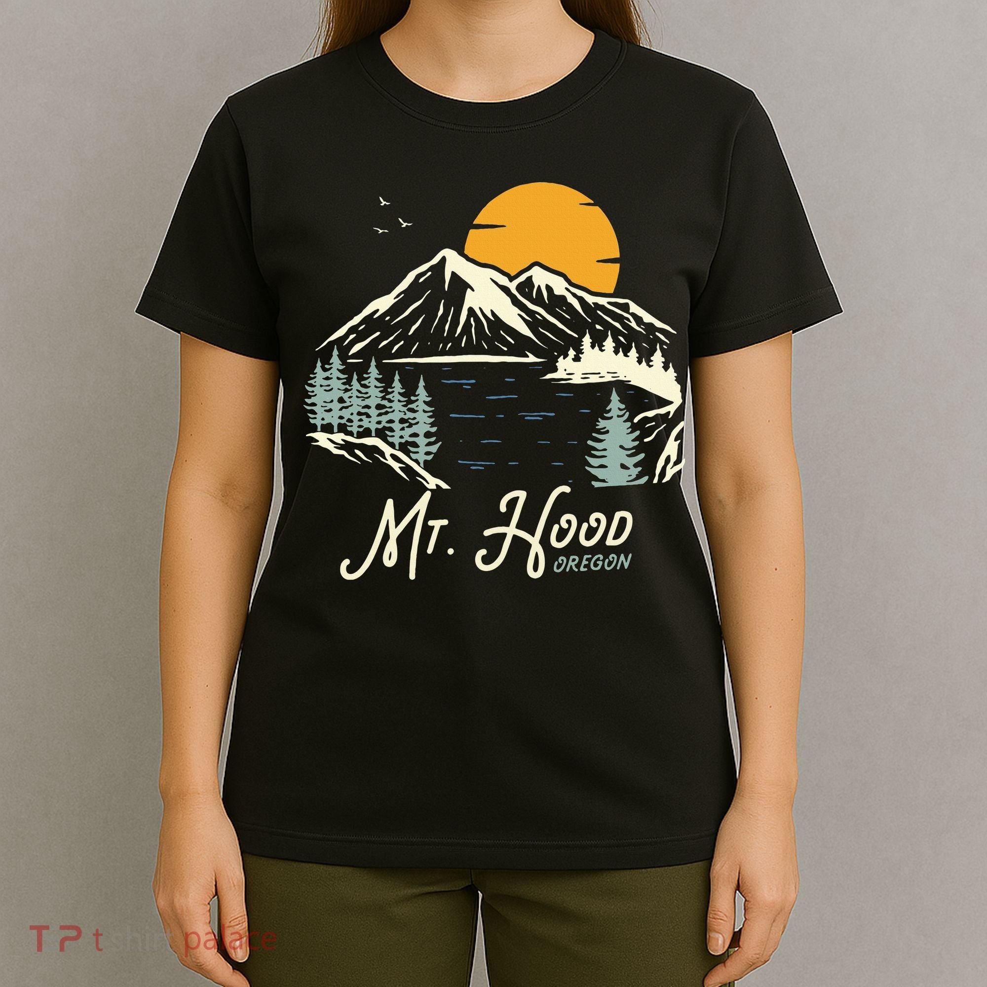 Mount Hood  Hiking & Outdoor Oregon T-Shirt