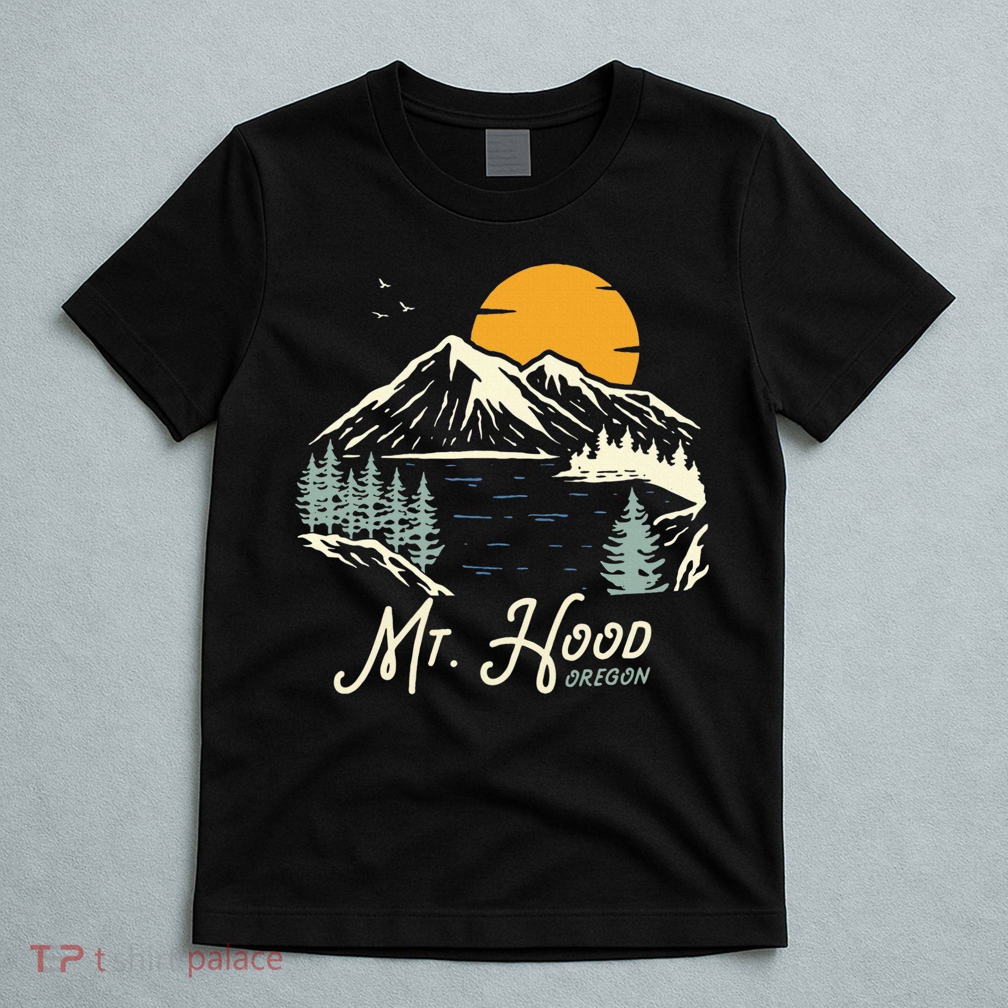 Mount Hood  Hiking & Outdoor Oregon T-Shirt