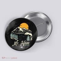 Mount Hood  Hiking & Outdoor Oregon Button thumb 0