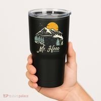 Mount Hood  Hiking & Outdoor Oregon Tumbler thumb 2