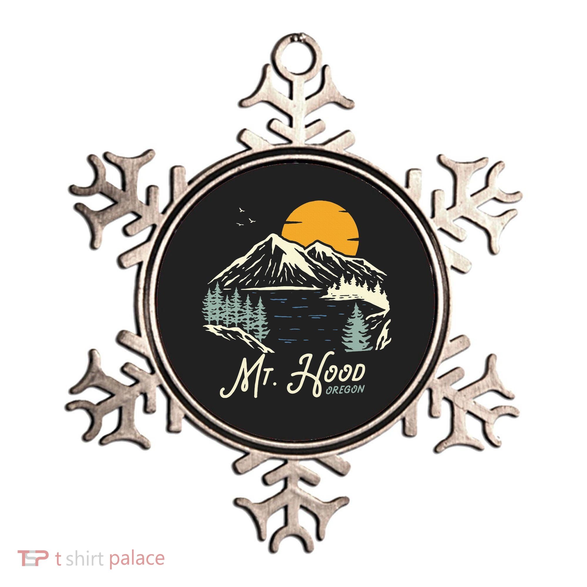 Mount Hood  Hiking & Outdoor Oregon Ornament