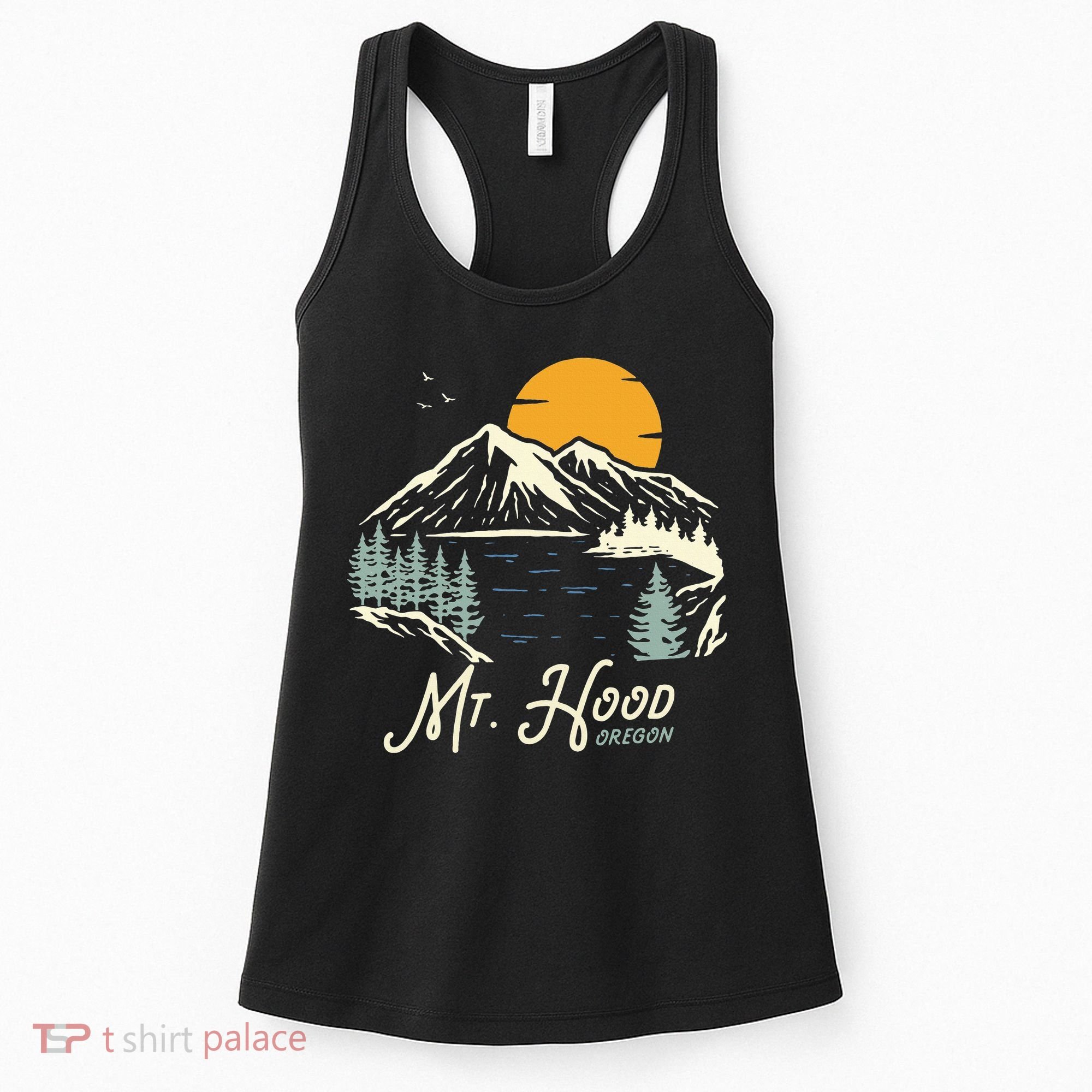 Mount Hood  Hiking & Outdoor Oregon Women's Tank Top