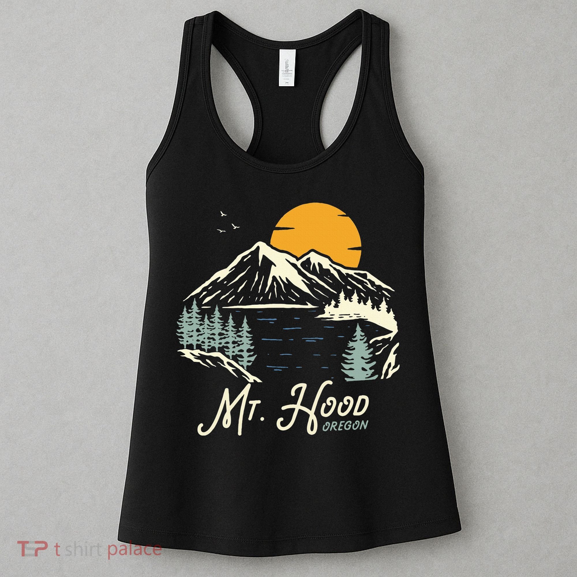 Mount Hood  Hiking & Outdoor Oregon Women's Tank Top