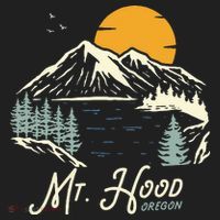 Mount Hood  Hiking & Outdoor Oregon Hat thumb 2