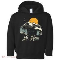 Mount Hood  Hiking & Outdoor Oregon Toddler Hoodie thumb 0