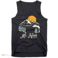 Mount Hood  Hiking & Outdoor Oregon Tank Top thumb 0