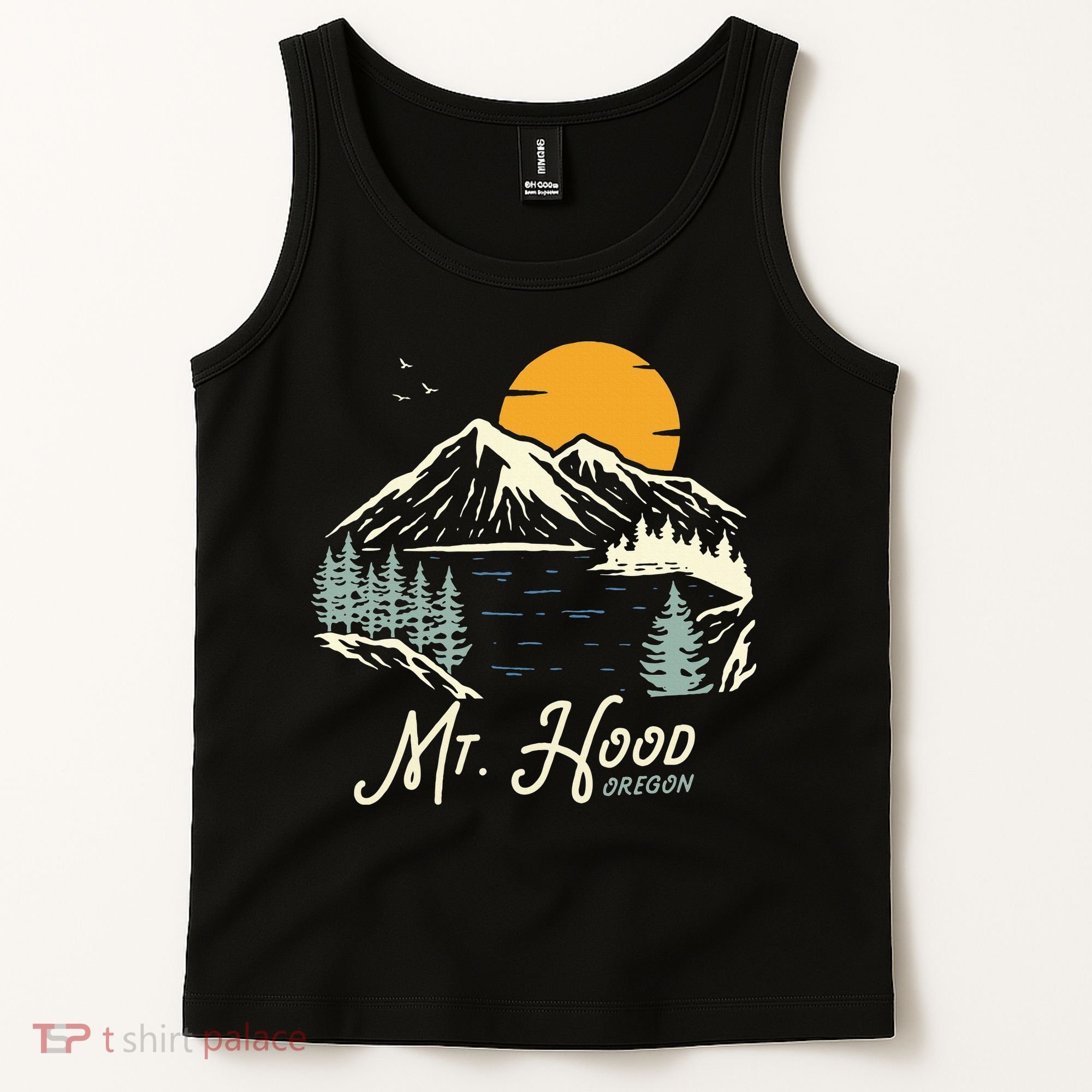 Mount Hood  Hiking & Outdoor Oregon Tank Top