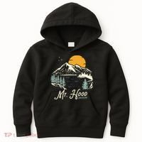 Mount Hood  Hiking & Outdoor Oregon Kids Hoodie thumb 0