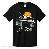 Mount Hood  Hiking & Outdoor Oregon Kids T-Shirt thumb 0