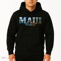 Maui Hawaii Hawaiian Islands Surf Surfer Gift Hoodie thumb 2