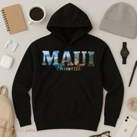 Maui Hawaii Hawaiian Islands Surf Surfer Gift Hoodie thumb 3