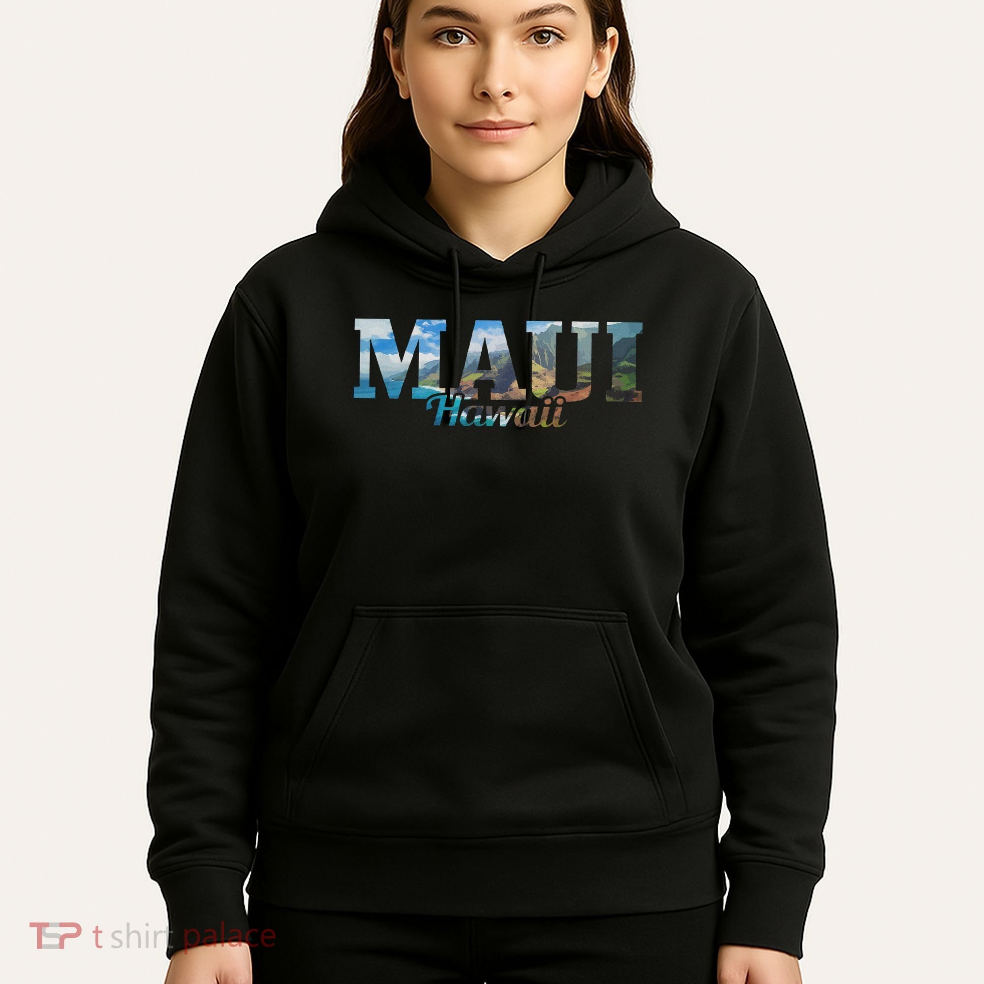 Maui Hawaii Hawaiian Islands Surf Surfer Gift Hoodie
