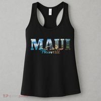 Maui Hawaii Hawaiian Islands Surf Surfer Gift Women's Tank Top thumb 3