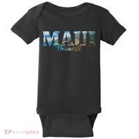 Maui Hawaii Hawaiian Islands Surf Surfer Gift Baby Bodysuit thumb 0