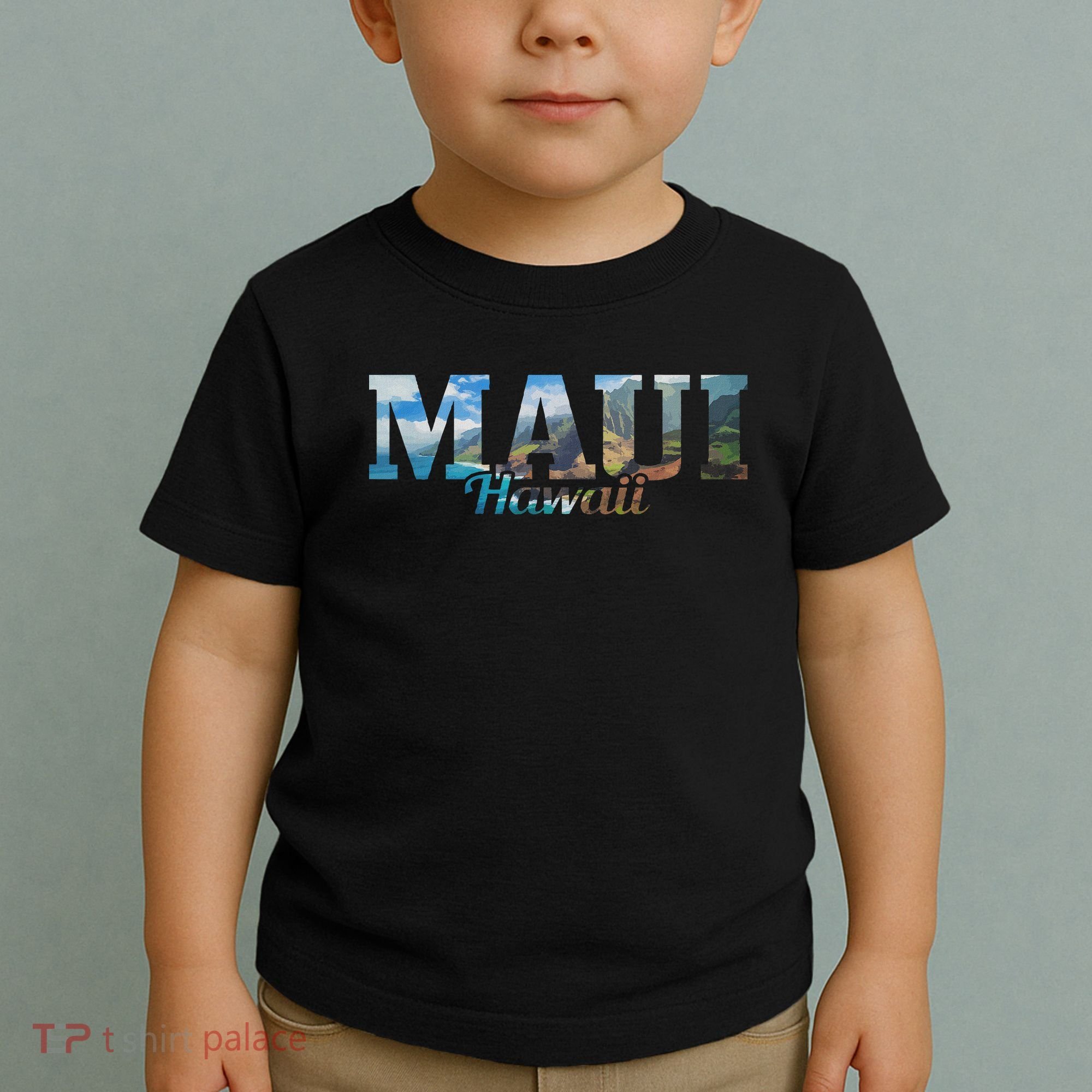 Maui Hawaii Hawaiian Islands Surf Surfer Gift Toddler T-Shirt