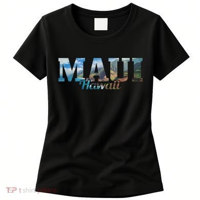 Maui Hawaii Hawaiian Islands Surf Surfer Gift Women's T-Shirt