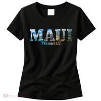 Maui Hawaii Hawaiian Islands Surf Surfer Gift Women's T-Shirt thumb 0