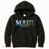 Maui Hawaii Hawaiian Islands Surf Surfer Gift Kids Hoodie thumb 0