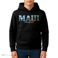 Maui Hawaii Hawaiian Islands Surf Surfer Gift Kids Hoodie thumb 4