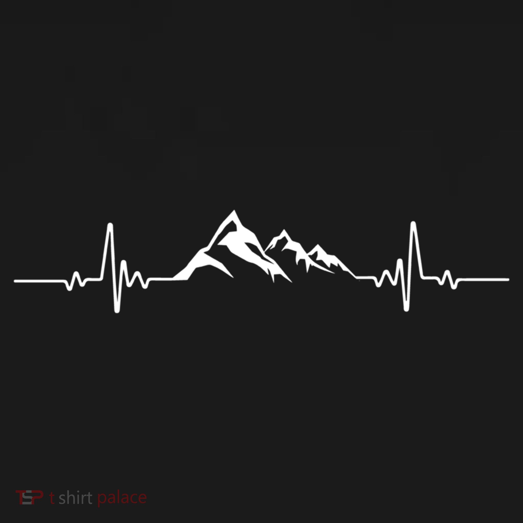 Mountains Heartbeat Hikers And Mountaineering Pulse Meaningful Gift Bucket Hat