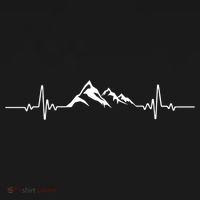 Mountains Heartbeat Hikers And Mountaineering Pulse Meaningful Gift Women's Hoodie thumb 2