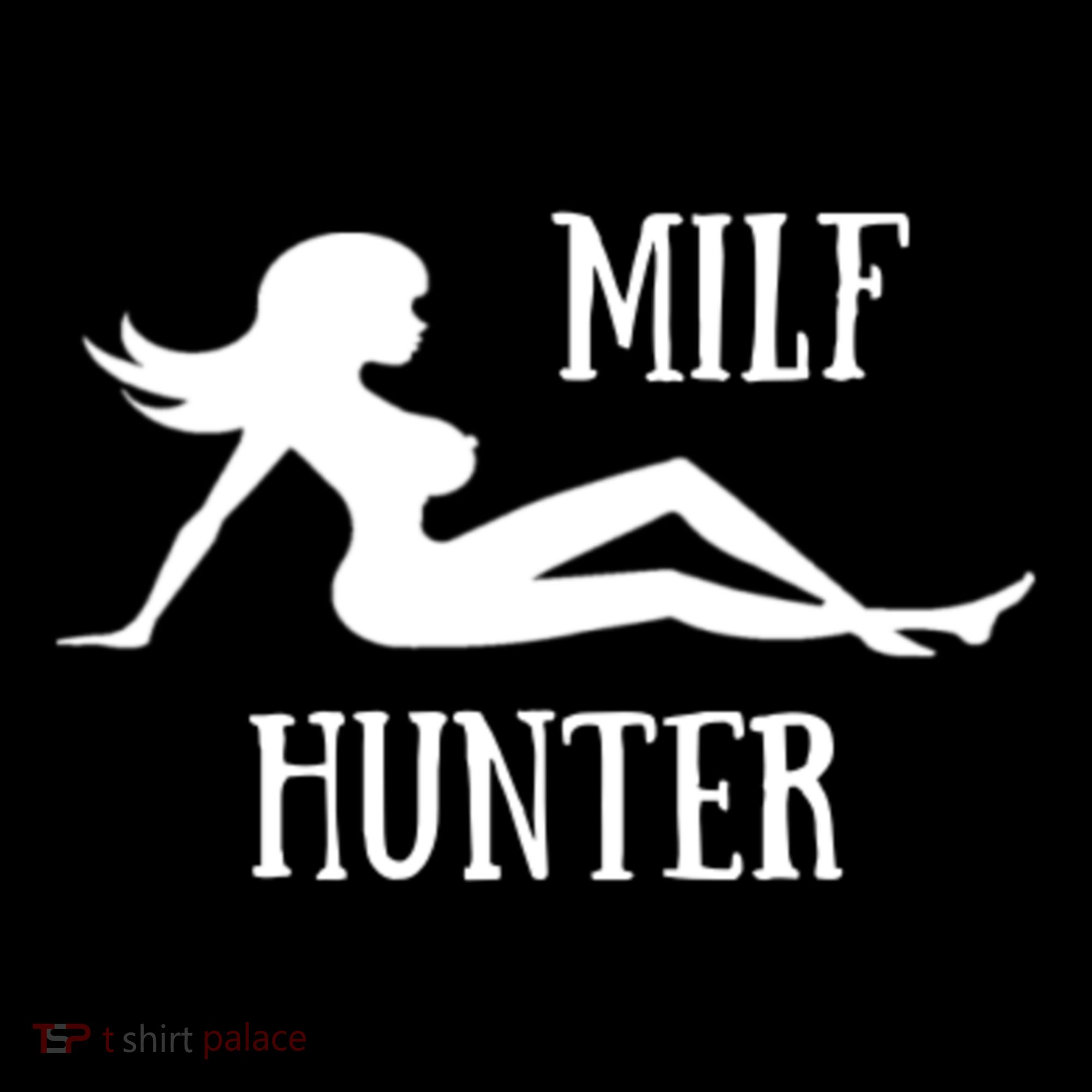 Milf Hunter Hot Moms Funny Gift USA-Made Doggie Bandana