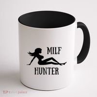 Milf Hunter Hot Moms Funny Gift Coffee Mug thumb 1